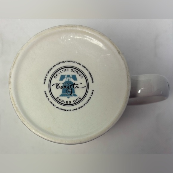 Starbucks | 2002 Skyline Series Barista Series One coffee mug - Picture 7 of 14